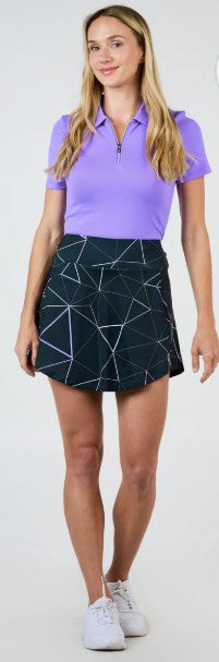 Sofibella Golf Colors Triangle Net Skort 17"