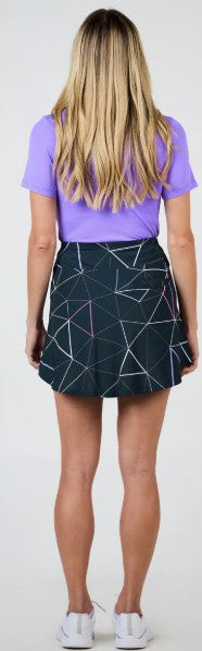 Sofibella Golf Colors Triangle Net Skort 17"