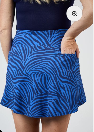 Sofibella Golf Colors Zebra Skort 17"