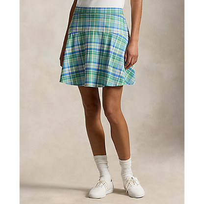 Ralph Lauren RLX AIM 4-WAY STRETCH SKORT in Fall Madras (Multiple Lengths)