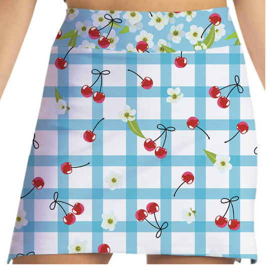 Skort Obsession Cherry Blossom Pattern Skort 17"