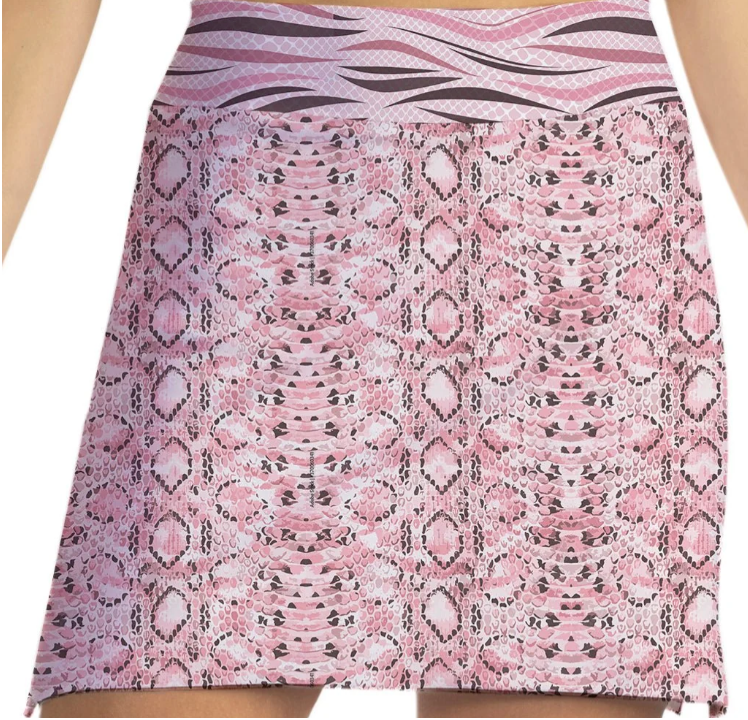 Skort Obsession Sassy Snake Pattern Skort 17"