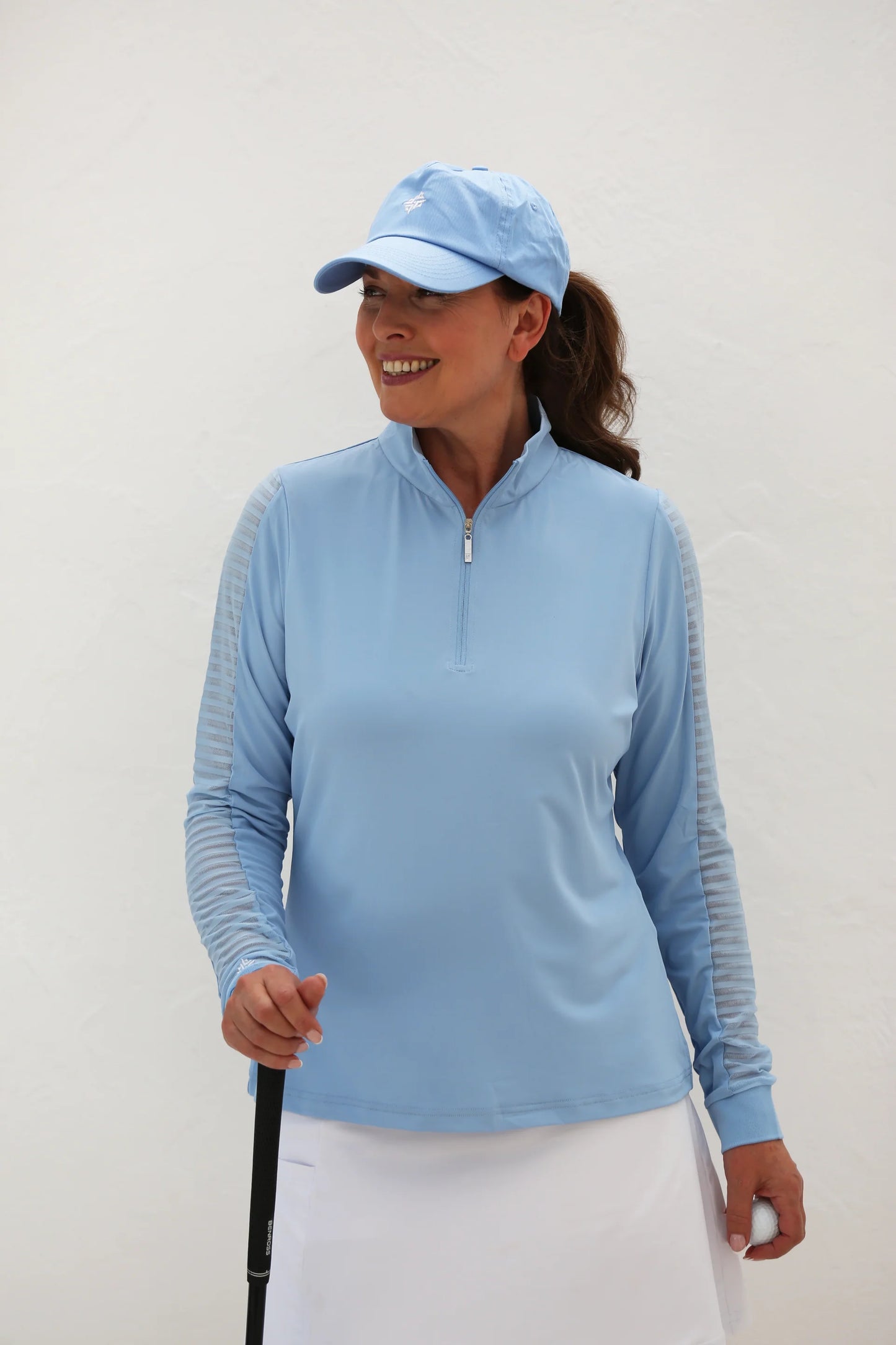 FAMARA Long Sleeve Golf Shirt (Multiple Colors) NEW COLORS