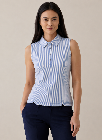 A. Putnam SPORT SLEEVELESS POLO (Multiple Colors)