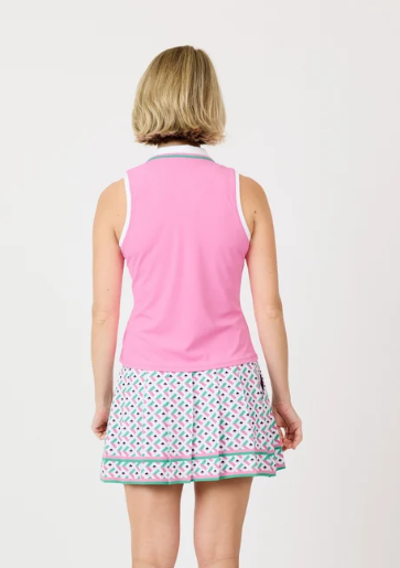 Sofibella Nantucket Sleeveless Polo (Multiple Colors)