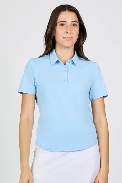 Sofibella Fresh Air Short Sleeve Polo