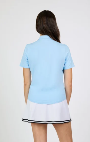 Sofibella Fresh Air Short Sleeve Polo