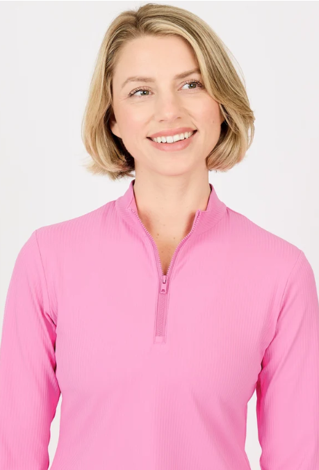 Sofibella Nantucket Long Sleeve Mock Neck