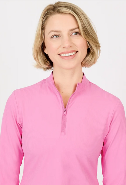 Sofibella Nantucket Long Sleeve Mock Neck