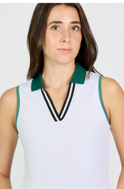 Sofibella Fresh Air Sleeveless Polo (Multiple Colors)