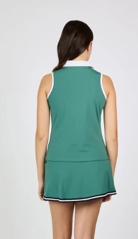 Sofibella Fresh Air Sleeveless Polo (Multiple Colors)