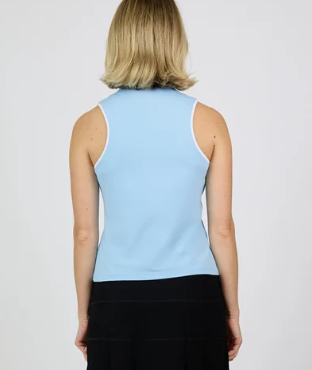 Sofibella Fresh Air Sleeveless Polo