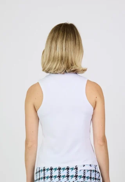 Sofibella Fresh Air Sleeveless Polo