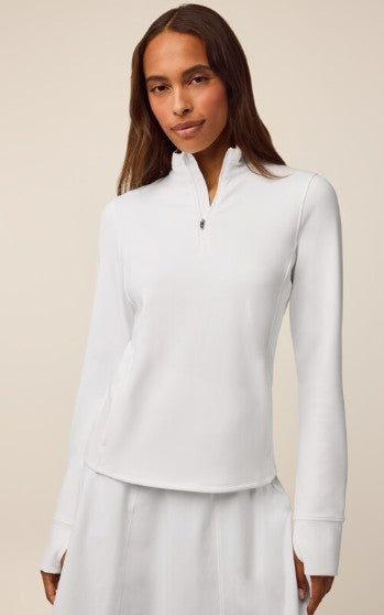 GREYSON Soleil Long Sleeve Quarter-Zip Polo (Multiple Colors)