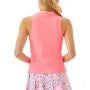 LILLY PULITZER ALISTER SLEEVELESS POLO TOP