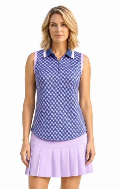 SPORT HALEY BLAIR'S COVE Blake Sleeveless Golf Polo
