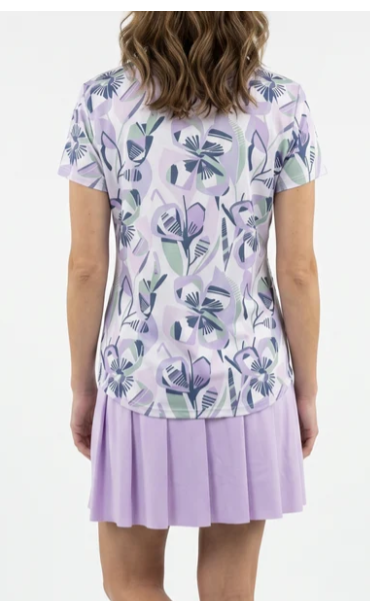 SPORT HALEY BLAIR'S COVE Short Sleeve Polo- Baltic