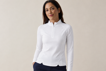 A. Putnam Long Sleeve SPORT 1/4 ZIP Top (Multiple Colors)