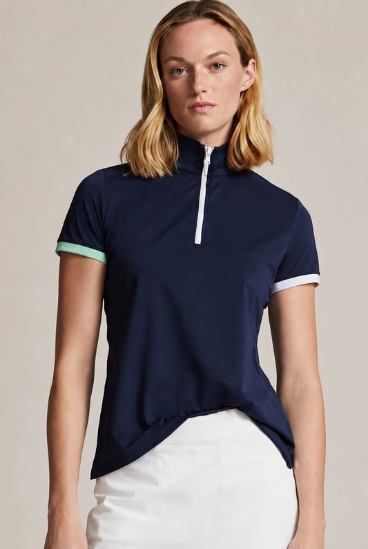 Ralph Lauren RLX Short Sleeve Air Tech Pique TRI COLOR POLO