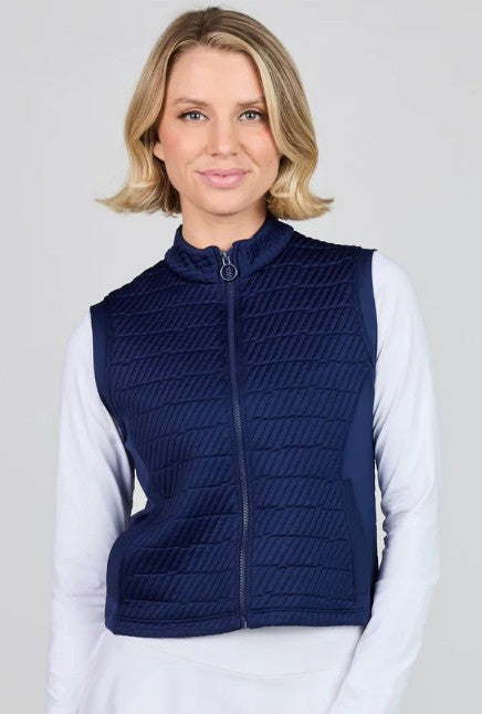 Sofibella  UV Staples Quilted Vest Essentials (Multiple Colors)
