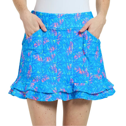 TZU TZU STELLA SKORT 16" in Leafy