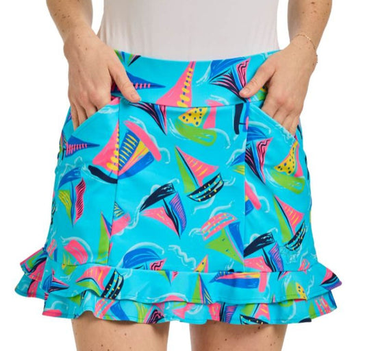 Tzu Tzu STELLA Set Sail SKORT 16"