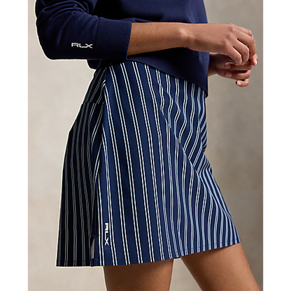 Ralph Lauren AIM 4-WAY STRETCH YARN-DYED PLEATED SKORT 17"