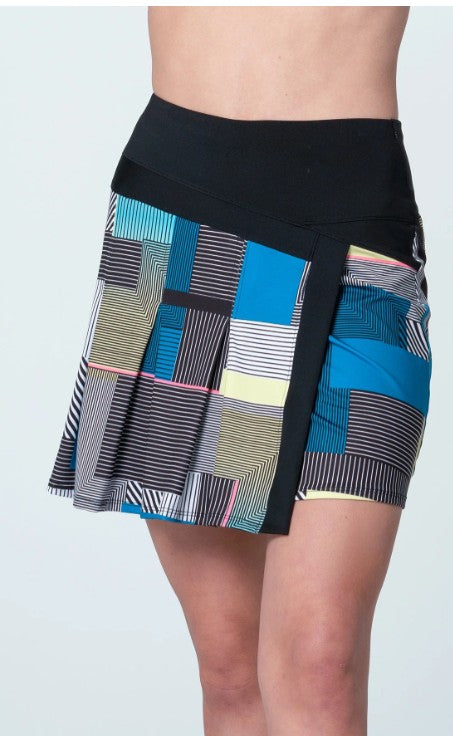 Lucky in Love STRIPE IT UP Skort 17.5"