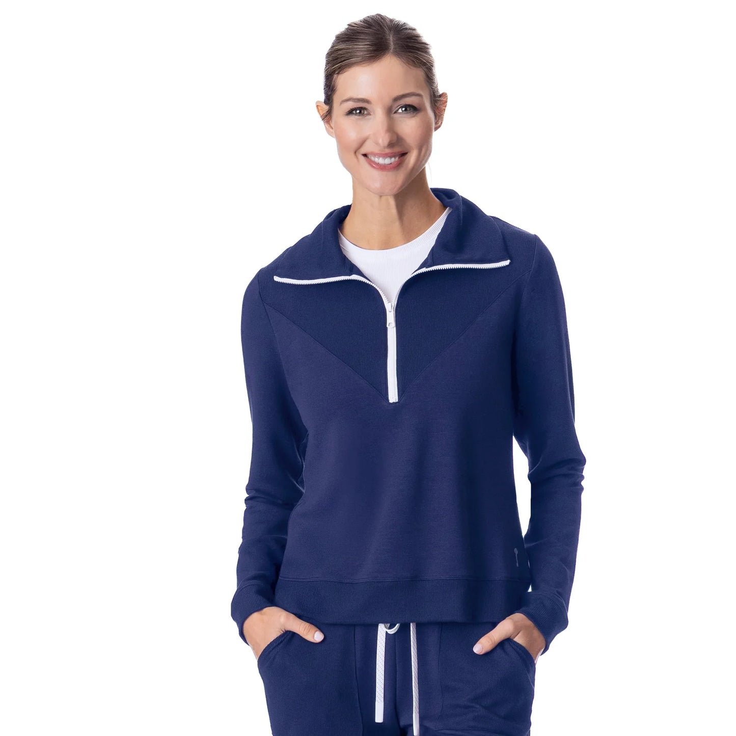 Belyn Key Sueded Sundays QTR Zip (Multiple Colors)