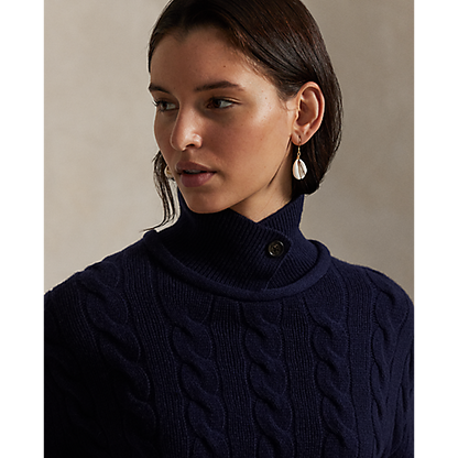 Ralph Lauren RLX LONG-SLEEVE 80-20 WOOL/CASHMERE CABLE KNIT (Multiple Colors)
