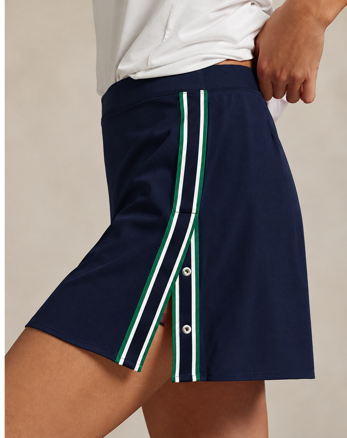 Ralph Lauren RLX 4-WAY STRETCH SIDE TAPE SKORT 15" or 17" (NEW Colors)