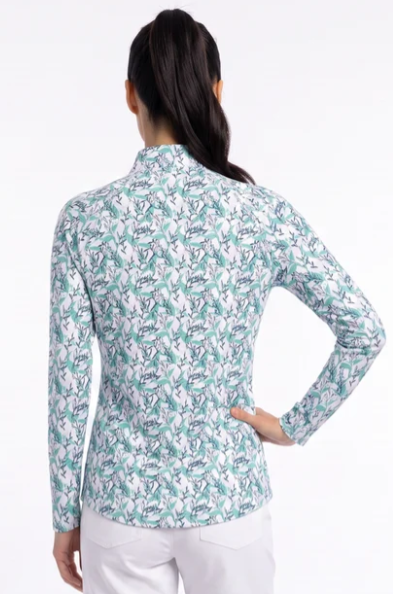SPORT HALEY FAIRWAY ISLES Long Sleeve Mock Shirt
