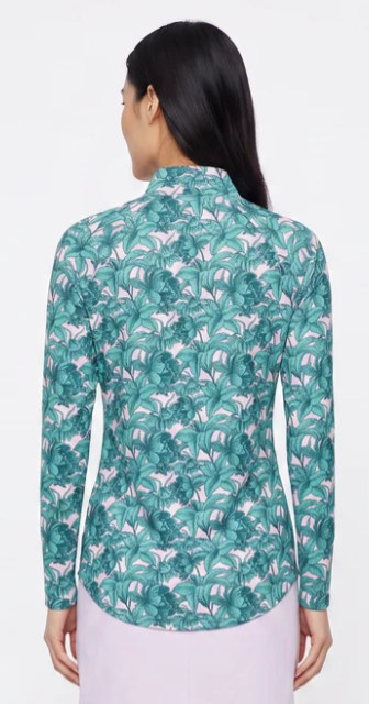SPORT HALEY FAIRWAY ISLES Long Sleeve Mock Shirt