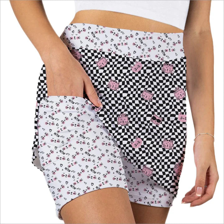 Skort Obsession Cat's Meow Women's Skort 17"