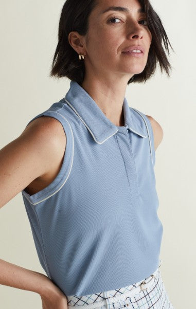 A. Putnam Timeless Sleeveless Polo (Multiple Colors)