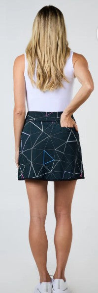 Sofibella Golf Colors Triangle Net Skort 16"