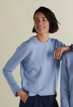 A. Putnam Tulip Crew Long Sleeve Pullover