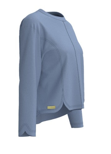 A. Putnam Tulip Crew Long Sleeve Pullover