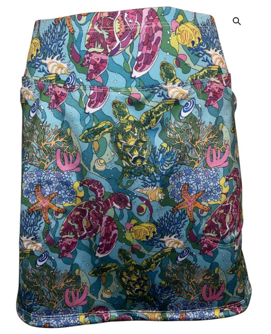 BSkinz Turtle Bay Golf Skort 18"