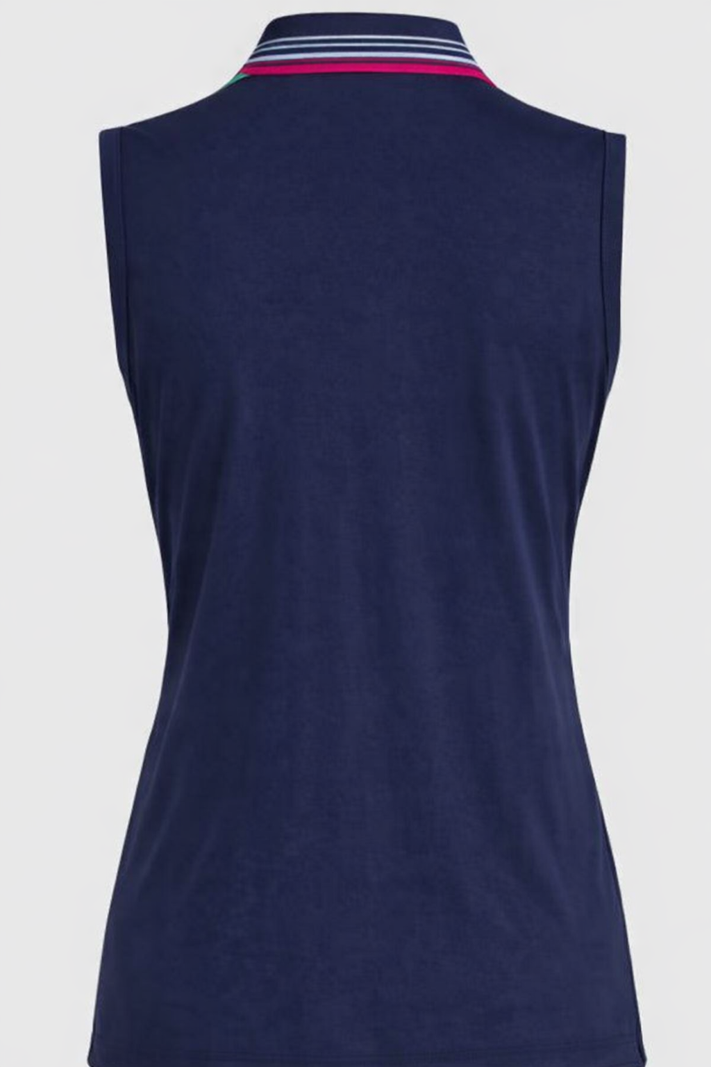 G/FORE APPAREL Gradient Collar Silky Tech Nylon Sleeveless Polo