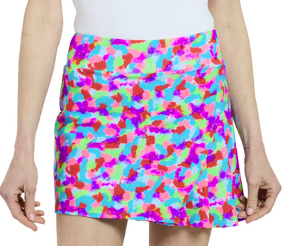 TZU TZU Goldie Mesh Skort 16" (Multiple Colors)