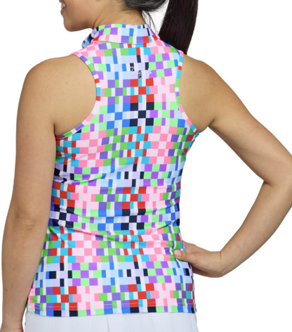 Tzu Tzu  BELLA Sleeveless Racerback Top - Boxy