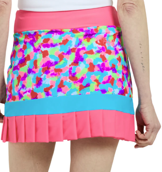 TZU TZU DARBY SKORT 16" Smudgy-Punch Capri
