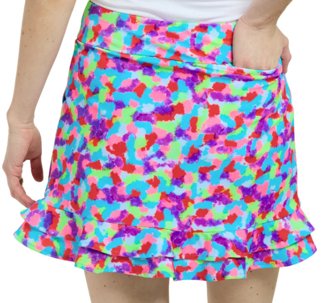 TZU TZU STELLA SKORT 16" - Smudgy