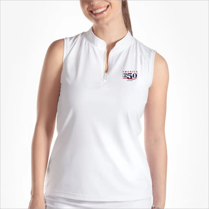 Skort Obsession USA 250 Quarter Zip Sleeveless (Multiple Colors)