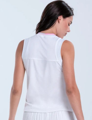 Lucky in Love Weave it to Me V-neck Tank