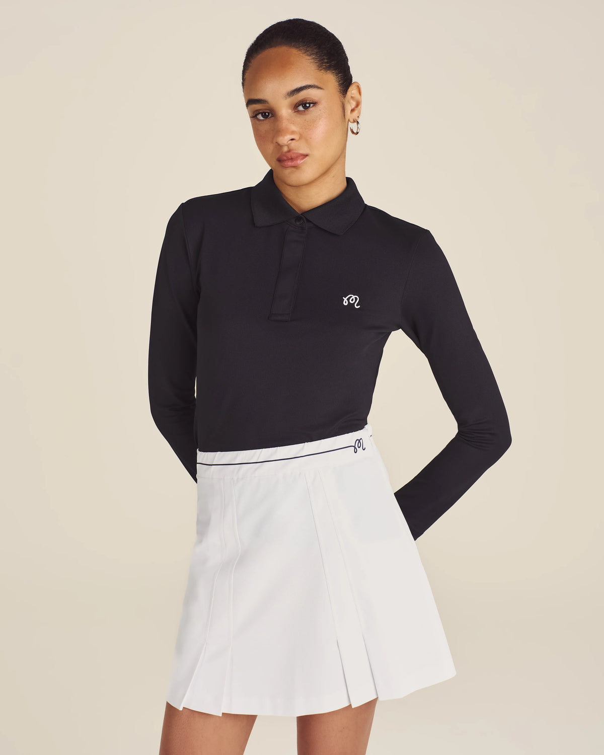 Malbon VENUS LONG SLEEVE POLO (Multiple Colors)