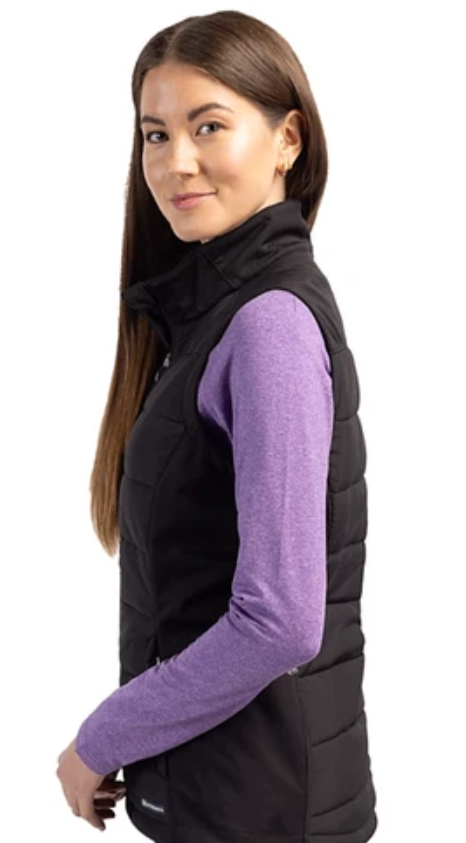 Cutter & Buck Evoke Honeycomb Fleece Water Resistant Vest (Multiple Colors)