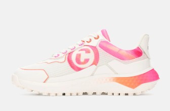 Duca Del Cosma Vieste in White/Pink