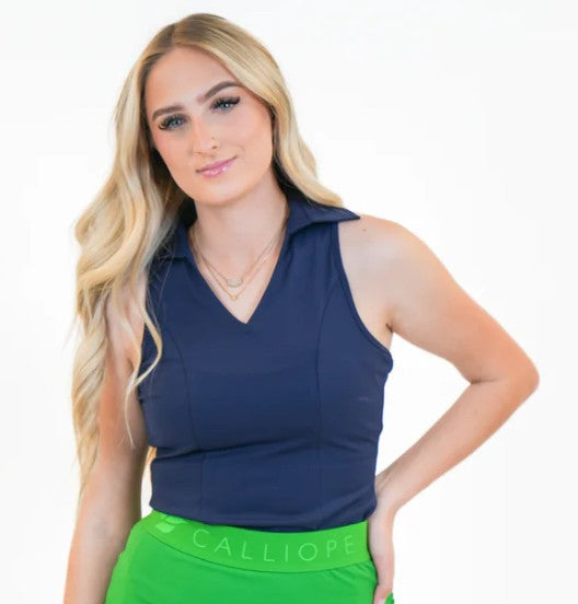 CALLIOPE GOLF Vita Racerback Polo (Multiple Colors)